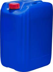 Канистра пластиковая для опасных грузов (знак UN), 31.5 л, синий [4086]